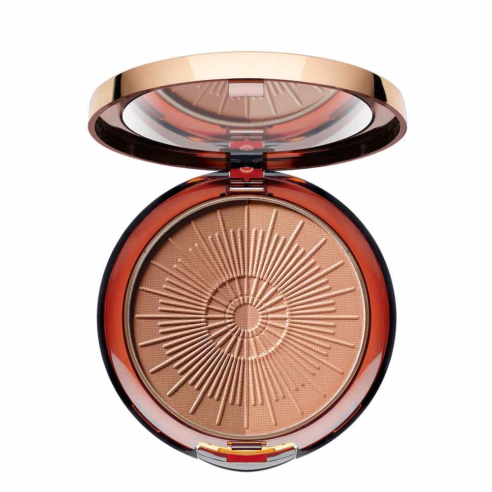 BRONZING POWDER COMPACT LONGLASTING almond 50 50 Almond